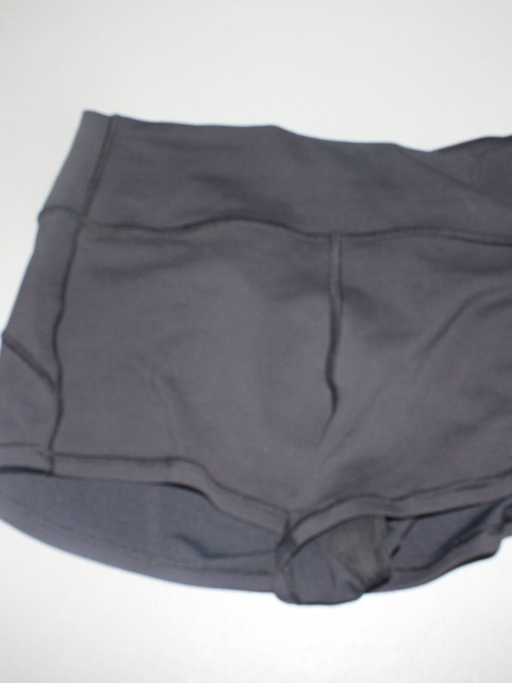 Black Lululemon High Waisted Shorts Size 10